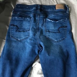 Dark blue America eagle jeans